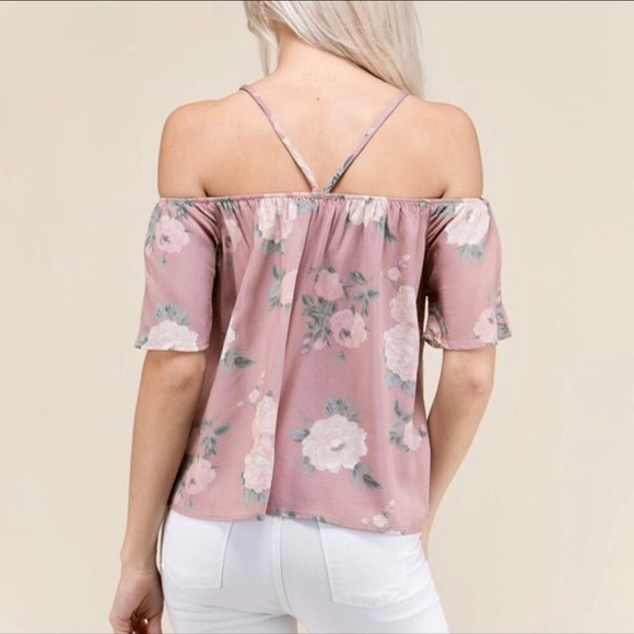 "Sparrow" Off The Shoulder Floral Top - Picture 3 of 4